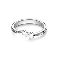 Anello Pandora Donna in Argento Zirconia 192365C01-48 - 192365C01-52